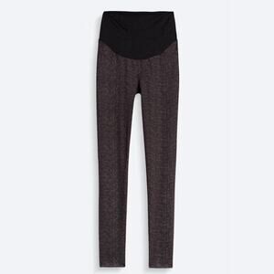 Liverpool Hanna Maternity Tweed Skinny Pant Grey 12/31